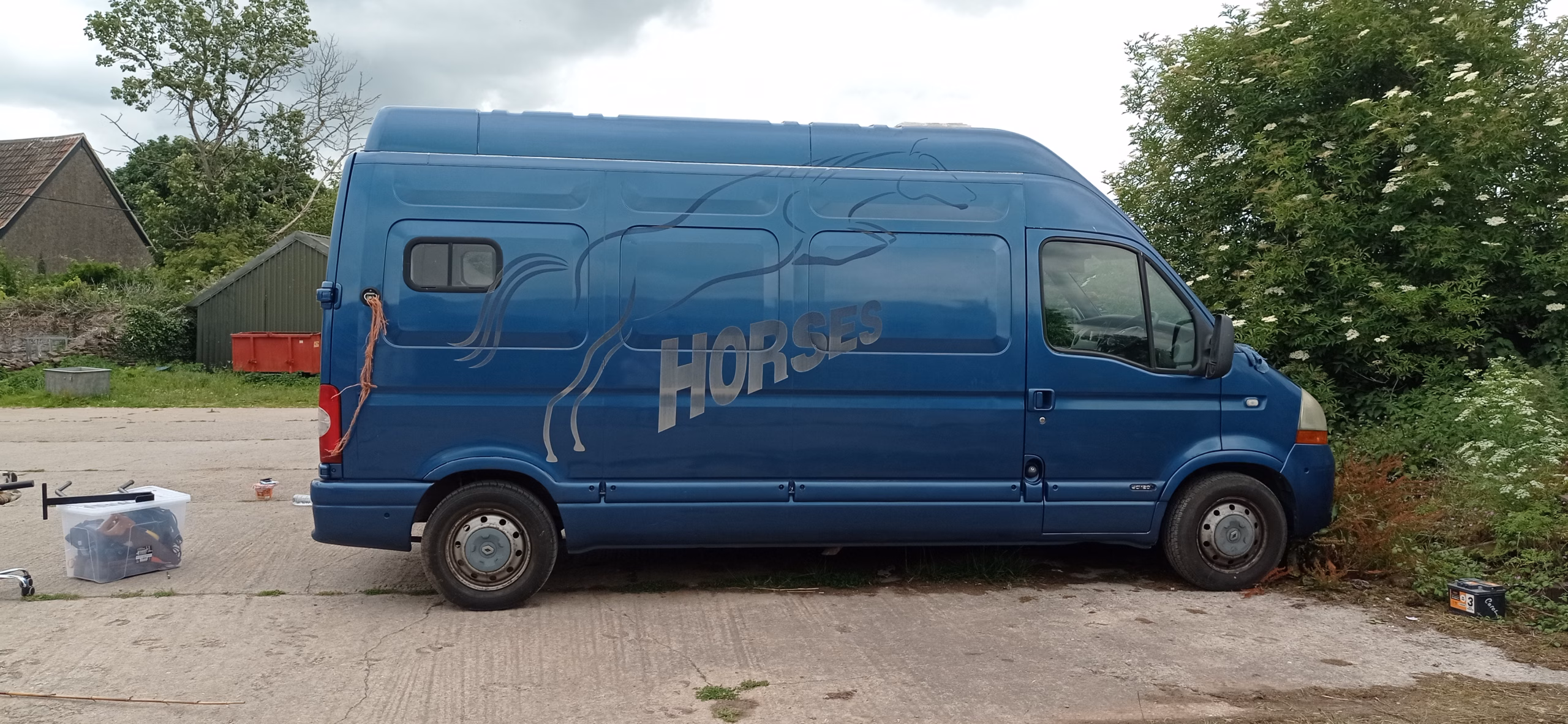 Renault master horsebox