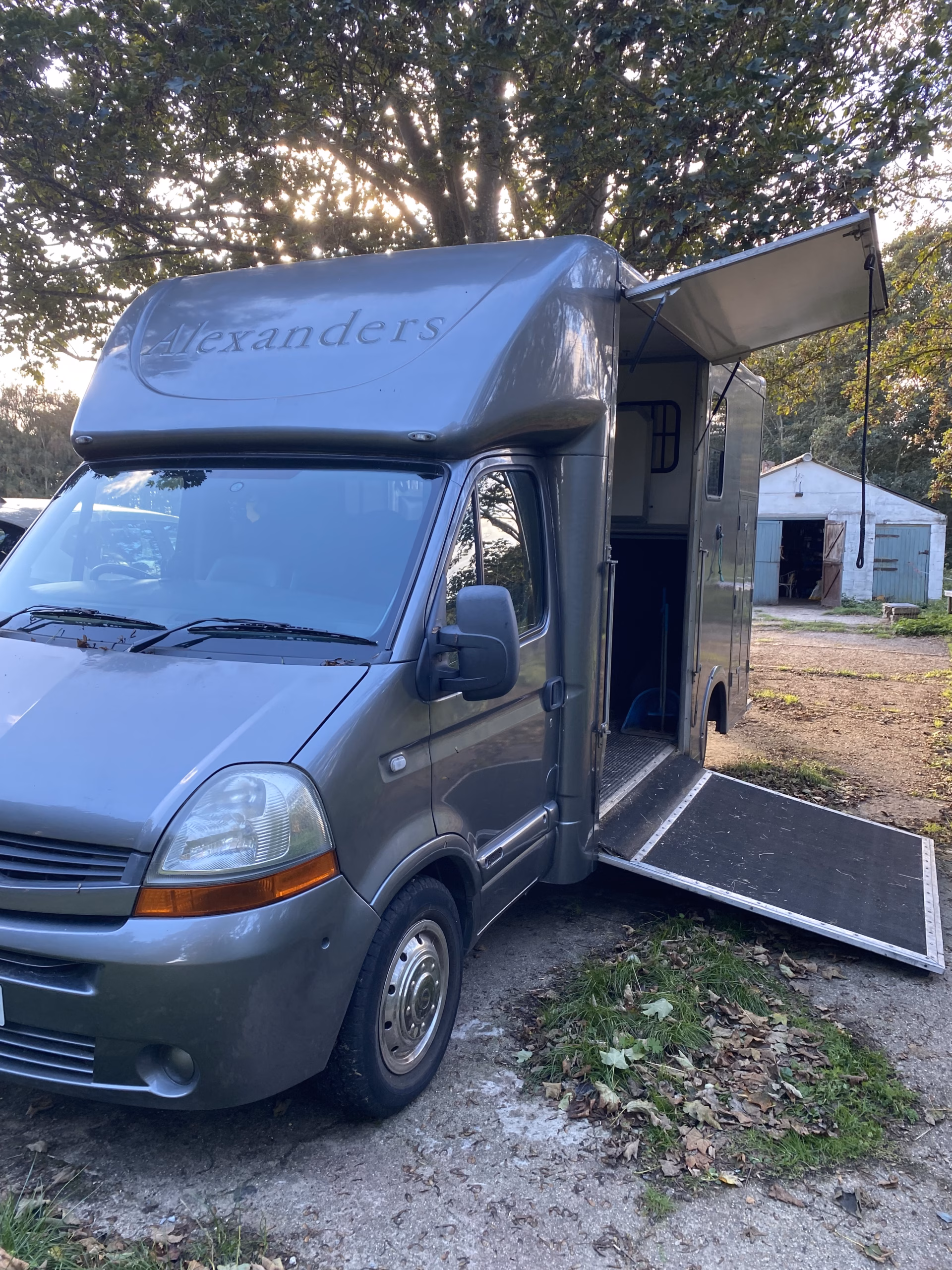 Alexanders Royal Ascot 3.5T Renault Master Horsebox with 1100kg payload